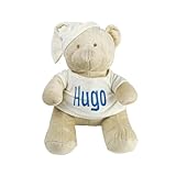 Various Peluche Osito Personalizado con Nombre Bordado – Suave y Seguro,Altura 24cm, Ideal para Bebés y Niños Pequeños (Osito Beige)