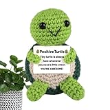 ganchillo - Peluche hecho a mano, simpático peluche Amigurumi | Perfecto para niños y adultos, decoración de ganchillo, pequeño para apoyo emocional al un