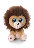 NICI-Tiere Original – Glubschis Cliff león 15 cm – Lindos Juguetes tiernos – Muñeco Esponjoso con Grandes Ojos Brillantes – Peluches de zoológico para abrazar y Jugar, Color marrón, (46946)