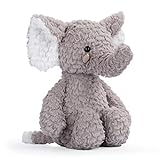 Desconocido Elefante de Peluche, muñeco de 35 cm, Peluche para niños, Abrazo, cumpleaños, pequeño Elefante Gris