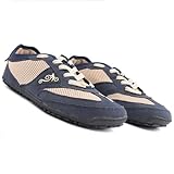 Magical Shoes Zapatos descalzos para mujer y hombre, zapatillas de correr, zapatillas deportivas, zapatos minimalistas, zapatos descalzos, zapatos minimales, Explorer 2.0, Vegan Cosmos Beige Azul