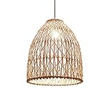 WAGXIyU Luxurious Chandelier Chandeliers,Asian Retro Lamp Natural DIY Lamp Hand Make Industrial Vintage Japanese- Light Luminaire Living Room Light Restaurant Lamp/D45Cm Good Made in China