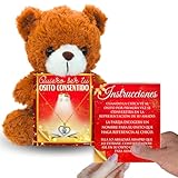 Regalo Novia - Regalos Para Novia - Regalos Para Novia Cumpleaños - Regalos Originales Para Mi Novia - Regalos Novia - Regalos Para Tu Novia -Oso San Valentin -Osito San Valentin- Regalos Novia Joven